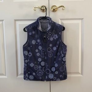 Patagonia Reversible Lavender Floral Vest